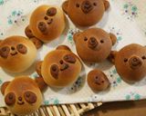 動物パン＊パンダとクマ作り方19写真