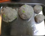 もっちもち～挽肉入りのれんこんまんじゅう作り方6写真