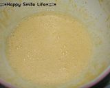 はちみつ風味の米粉シフォンケーキ作り方6写真