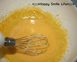 はちみつ風味の米粉シフォンケーキ作り方5写真