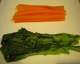 菜花と人参のチキンロール作り方2写真