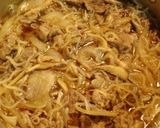 紅ショウガたっぷり柔らか牛丼♡作り方4写真