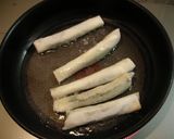 オクラのシンプル春巻き!(^^)!作り方4写真