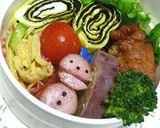 お弁当に✿ぱくぱくウインナー作り方8写真
