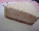オレンジ風味のアイスチーズケーキ作り方8写真