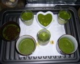 蒸しプリン☆抹茶作り方7写真