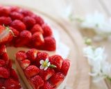 本格苺のレアチーズケーキ作り方15写真