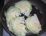 芯が甘~いよ☆簡単焼きキャベツ作り方2写真