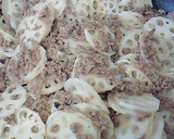 ｼｬｷｼｬｷれんこんの甘辛炒め☆作り方3写真