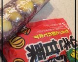 ホットケーキミックスで甘栗羊羹ケーキ♪作り方1写真