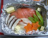 鮭のﾊﾞﾀｰﾎｲﾙ焼き★作り方4写真