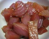 思い出の味…♪漬けマグロの山かけマグロ丼作り方5写真