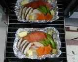 鮭のﾊﾞﾀｰﾎｲﾙ焼き★作り方5写真