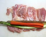 野菜3種巻き～鶏チャーシュー作り方2写真