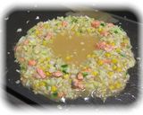 もんじゃ焼き作り方2写真
