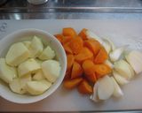 我が家no豚味噌じゃが作り方1写真