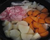 我が家no豚味噌じゃが作り方3写真