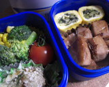 お弁当のおかず❀簡単まぐろしょうが焼き作り方3写真