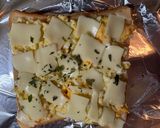 簡単朝ごはん★卵サラダのチーズトースト作り方6写真
