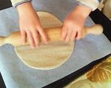 カボチャとサーモンのクリスピーピザ☆作り方4写真