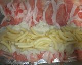 豚肉のマッシュマカロニ巻き作り方8写真