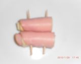 お弁当に☆簡単！大人味ハムチーズロール作り方2写真
