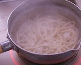 明太釜玉うどん＆だし醤油作り方3写真