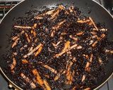 フライパンで簡単ひじき煮＿キクラゲ入り！作り方3写真