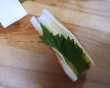 ★竹輪のチーズ巻き巻き★作り方2写真