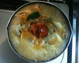 辛旨！サッポロ一番で作るスンドゥブチゲ作り方6写真