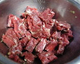 牛肉・ネギ・シメジのオイスター炒め作り方1写真