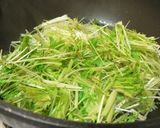 ♫♬♪　水菜とツナのさっと炒め　♫♬♪作り方4写真