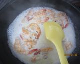 簡単！エビと鶏肉のトマトクリームパスタ作り方3写真