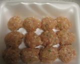 お弁当用ころころバーグ(冷凍用)作り方1写真