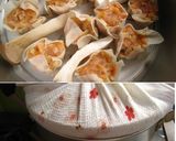 美食！金柑・生姜・エリンギの鶏しゅうまい作り方6写真