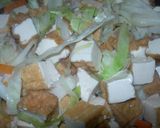 ♫厚揚げの醤油ラーメン風♫作り方4写真