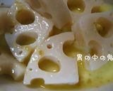 ゆずごしょうバターで…レンコンのレンチン作り方5写真