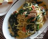 ＊鶏肉とほうれん草のクリームパスタ＊作り方5写真