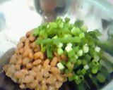 簡単♪おつまみでも・納豆巾着☆作り方2写真
