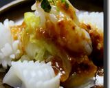 白菜と烏賊のぬた作り方24写真