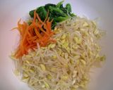豆もやしとほうれん草のナムル作り方3写真