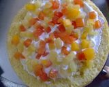 手作り・・基本的な誕生日ケーキ」^-^「作り方21写真