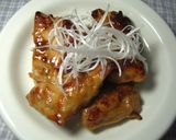 まぐろのにんにくオイスターソース焼き作り方4写真