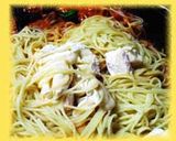 トマトとナスのトマトソースパスタ作り方22写真