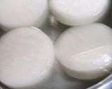 紹興酒を効かせて蒸した乾燥鮑煮。作り方6写真