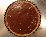アーモンドヌガーを挟んだチョコタルト作り方15写真