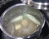 紹興酒を効かせて蒸した乾燥鮑煮。作り方21写真