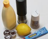 ガーリックアンチョビソース作り方1写真