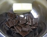 ２１㎝丸型（チョコ&チーズスフレケーキ）作り方6写真