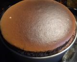２１㎝丸型（チョコ&チーズスフレケーキ）作り方20写真